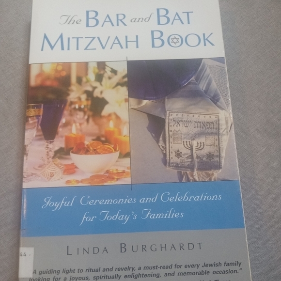 The Bar & Bat Mitzvah Book by Linda Burghardt Jewish Celebrations Party Jew - Picture 1 of 1